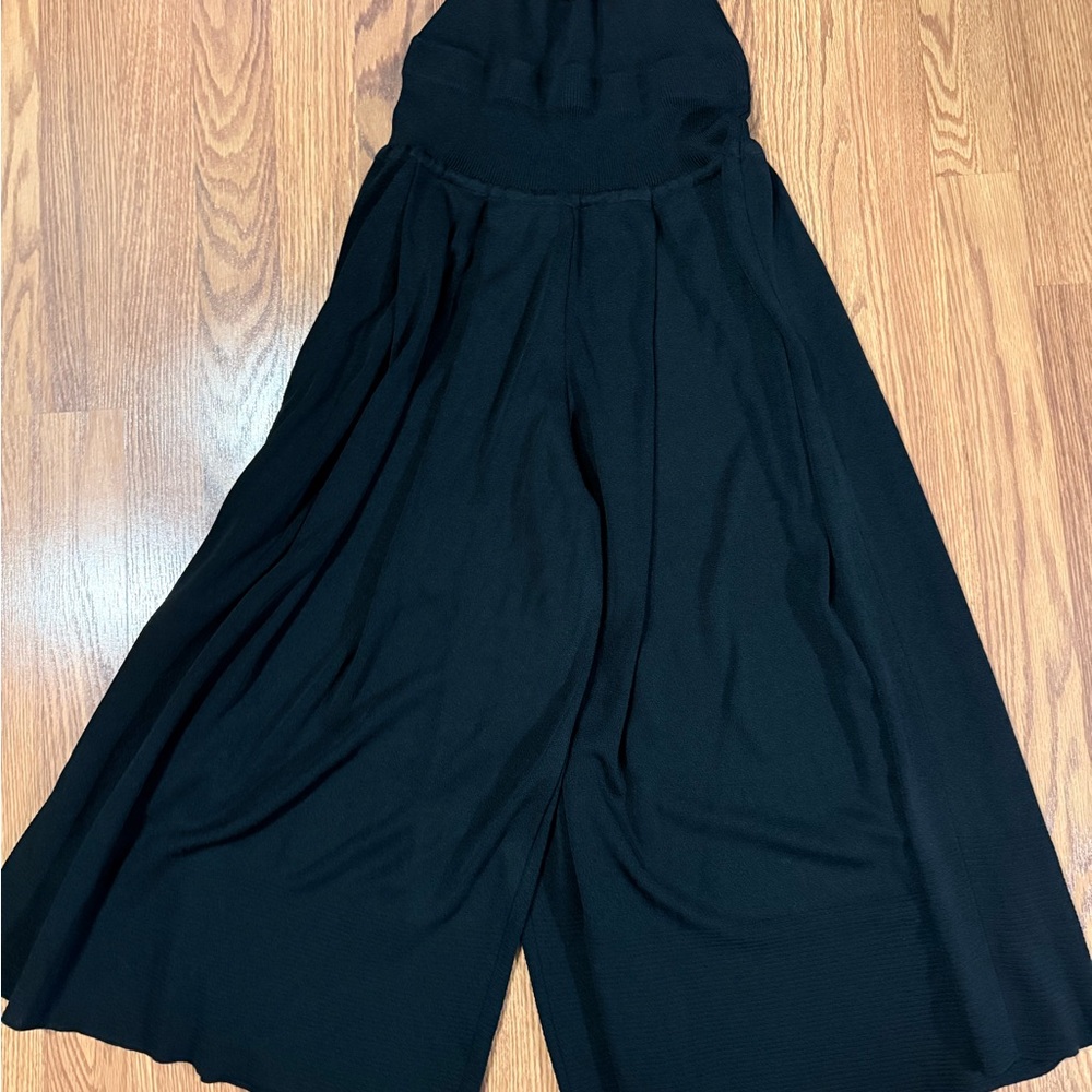 Elegant Black Culotte